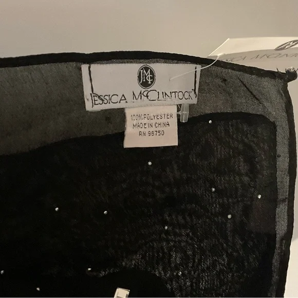 NWT Jessica McClintock Jeweled Scart - Picture 7 of 7